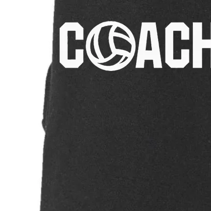 Volleyball Sport Coach Team Player Doggie 3-End Fleece Hoodie