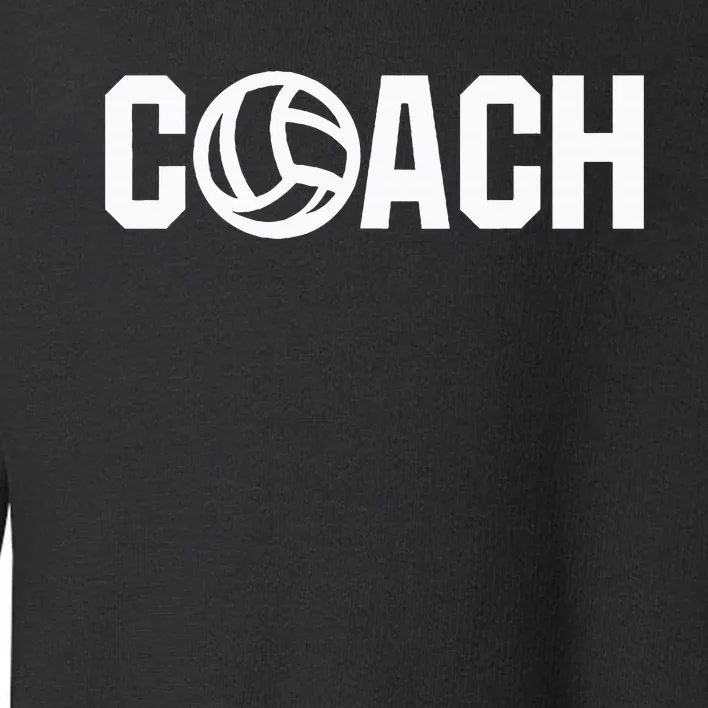 Volleyball Sport Coach Team Player Toddler Sweatshirt