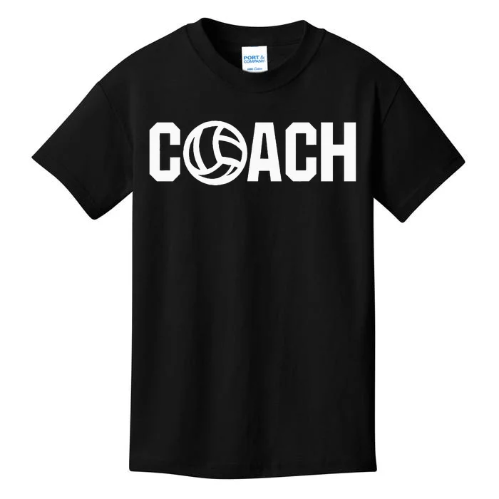 Volleyball Sport Coach Team Player Kids T-Shirt