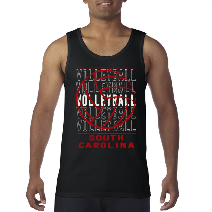 Volleyball South Carolina Tank Top