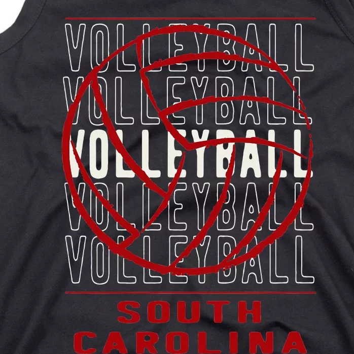 Volleyball South Carolina Tank Top