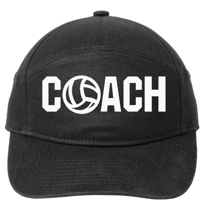 Volleyball Sport Coach Team Player 7-Panel Snapback Hat