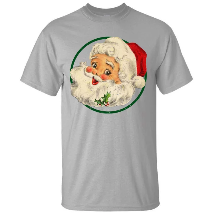 Vintage Santa Claus Christmas Gift Tall T-Shirt