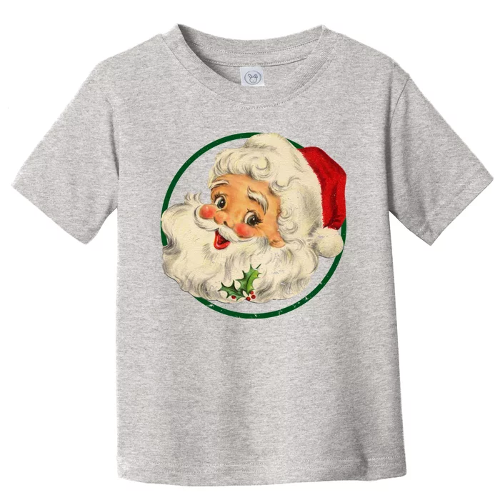 Vintage Santa Claus Christmas Gift Toddler T-Shirt