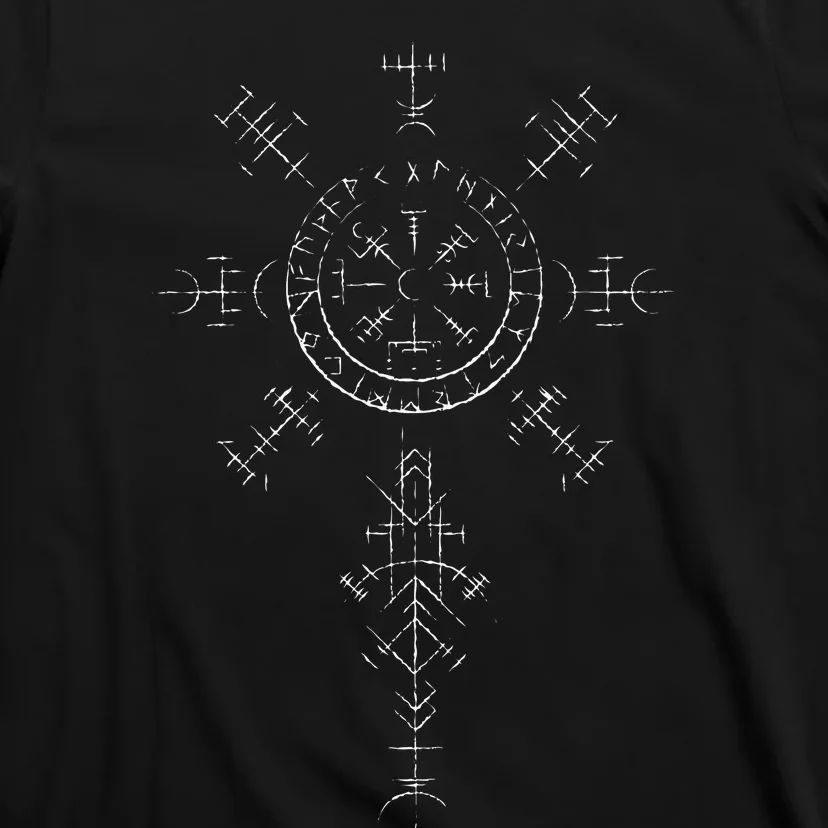 Viking Symbol Compass Vegvisir Nordic Rune Celtic T-Shirt