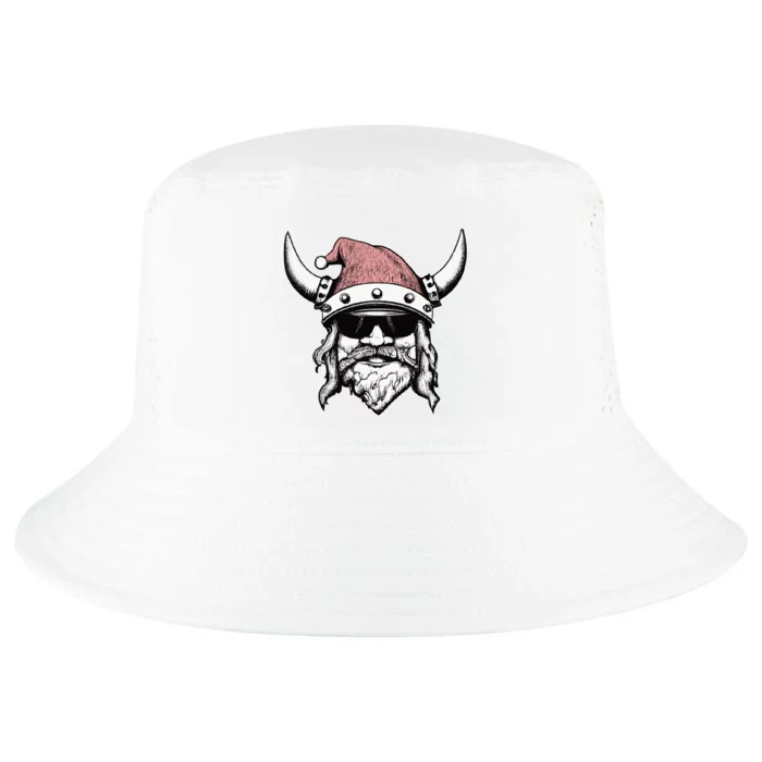 Viking Santa Cool Yule Norse Christmas Cool Comfort Performance Bucket Hat