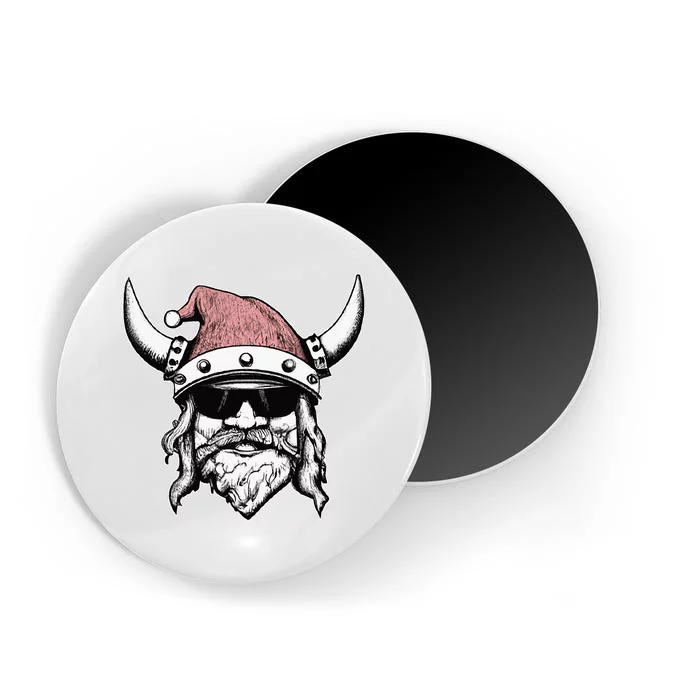 Viking Santa Cool Yule Norse Christmas Magnet