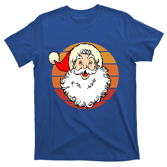 Vintage Santa Claus Christmas Winter Holiday Retro Xmas Gift T-Shirt