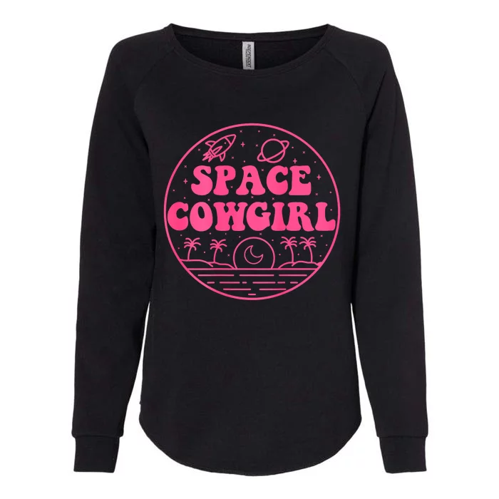 Vintage Space Cowgirls Bachelorette Party Rodeo Western Womens California Wash Sweatshirt