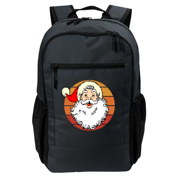 Vintage Santa Claus Christmas Winter Holiday Retro Xmas Gift Daily Commute Backpack