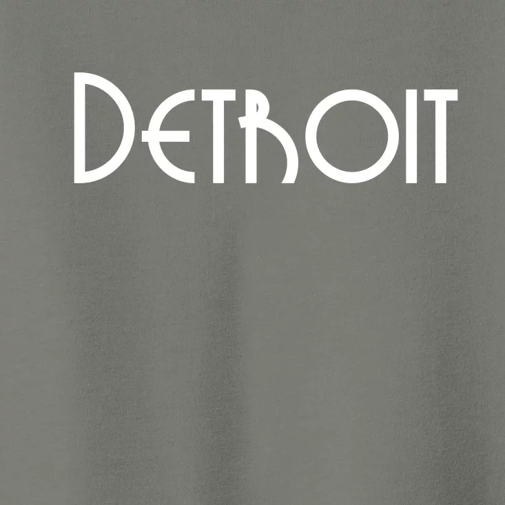 Vintage Style Detroit Logo Toddler T-Shirt