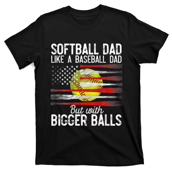 Vintage Softball Dad Like A Baseball Dad US Flag Fathers Day Shirt - Bring  Your Ideas, Thoughts And Imaginations Into Reality Today