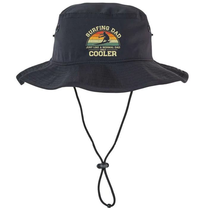 Vintage Surfing Dad Just Like A Normal Dad Only Cooler Legacy Cool Fit Booney Bucket Hat