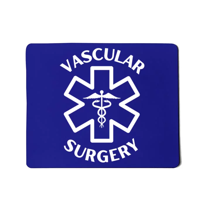 Vascular Surgery Doctor Nurse Medical Caduceus Gift Mousepad