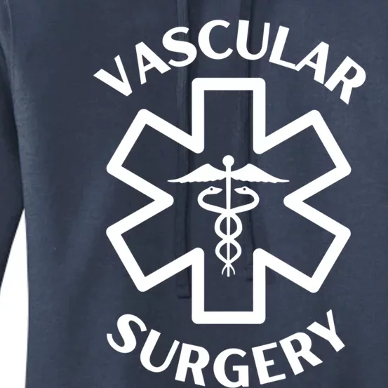 Vascular Surgery Doctor Nurse Medical Caduceus Gift Women's Pullover Hoodie