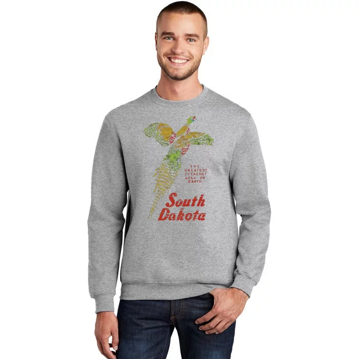 Vintage South Dakota Pheasant Tall Sweatshirt