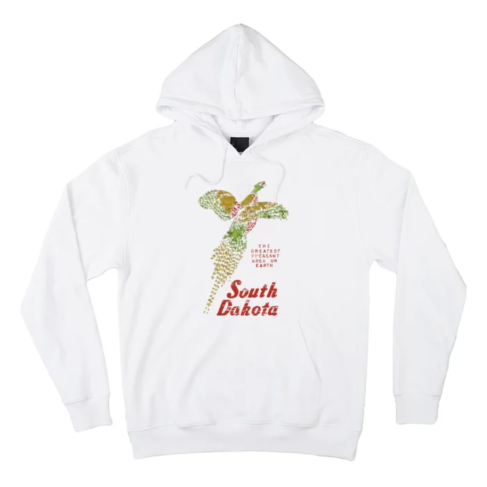 Vintage South Dakota Pheasant Hoodie