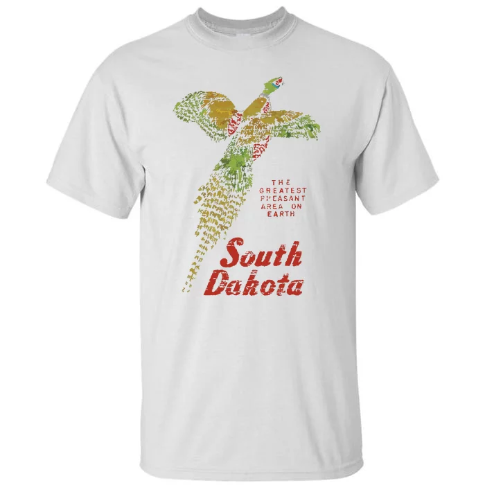 Vintage South Dakota Pheasant Tall T-Shirt