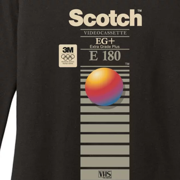 Vhs Scotch E180 Womens CVC Long Sleeve Shirt