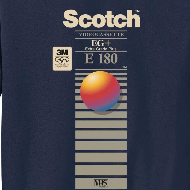 Vhs Scotch E180 Tall Sweatshirt