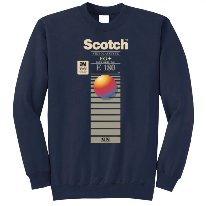 Vhs Scotch E180 Tall Sweatshirt