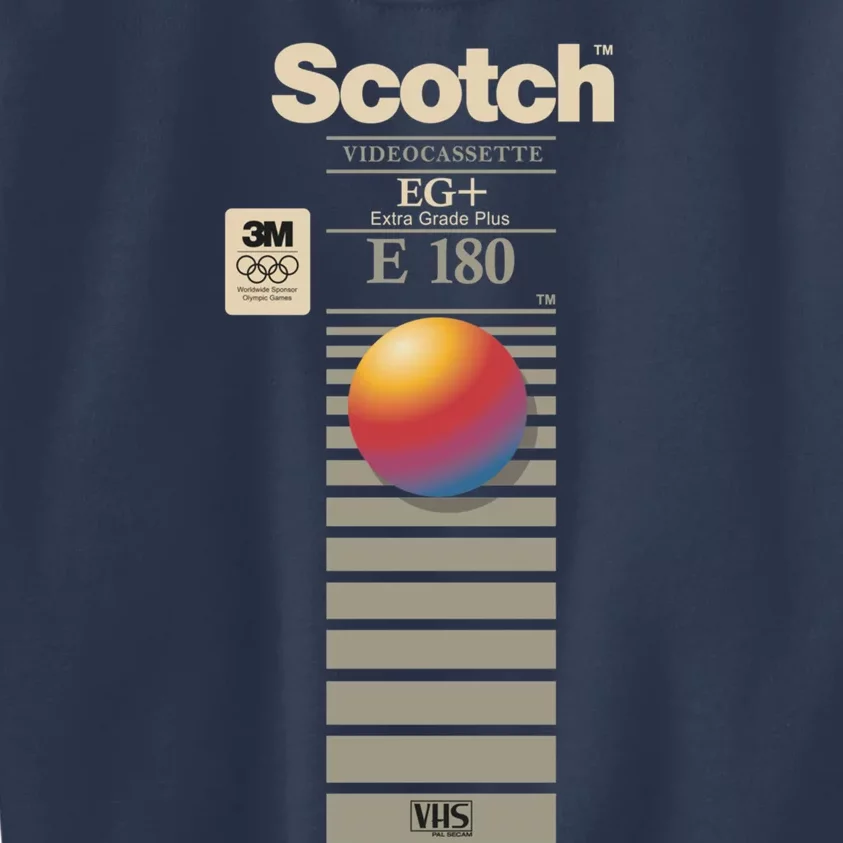 Vhs Scotch E180 Kids Sweatshirt