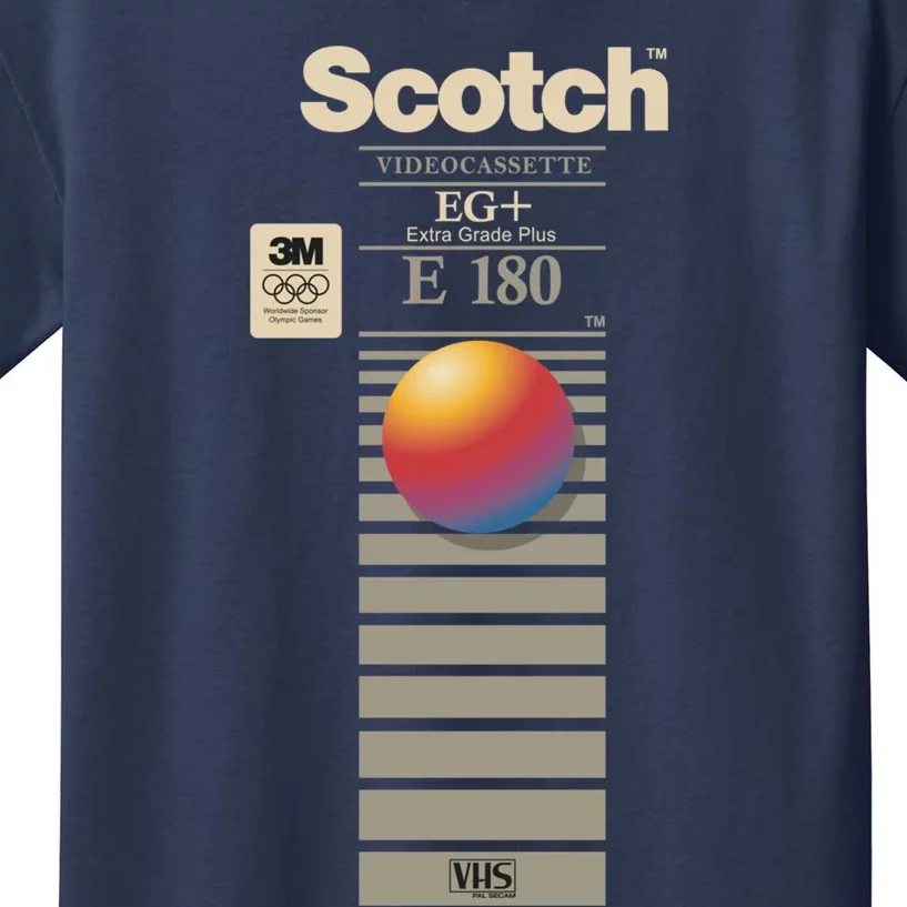 Vhs Scotch E180 Kids T-Shirt