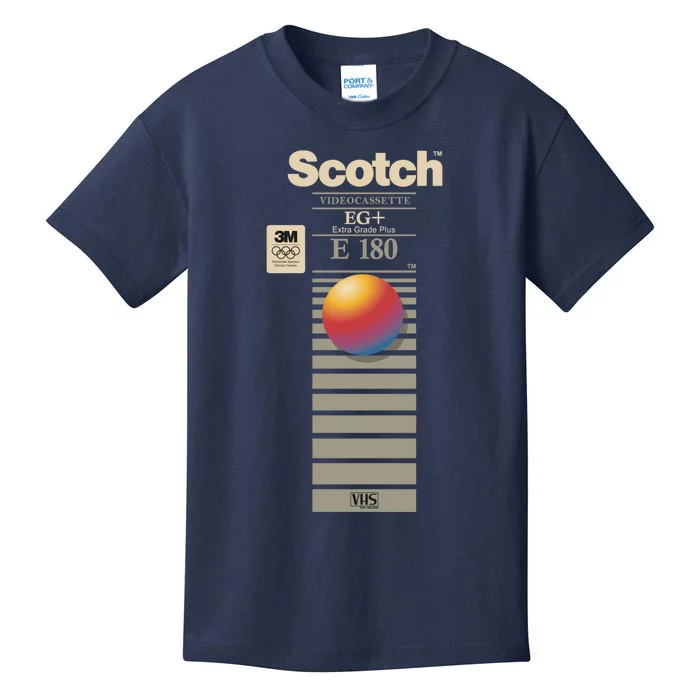 Vhs Scotch E180 Kids T-Shirt