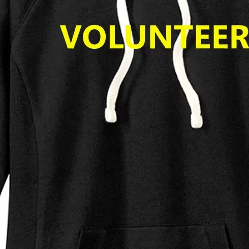 Volunteer Staff Event Job Uniform Charity Group Church Women's Fleece Hoodie