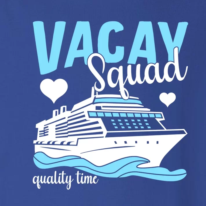 Vacay Squad Family Cruise Vacation Gift Toddler Long Sleeve Shirt