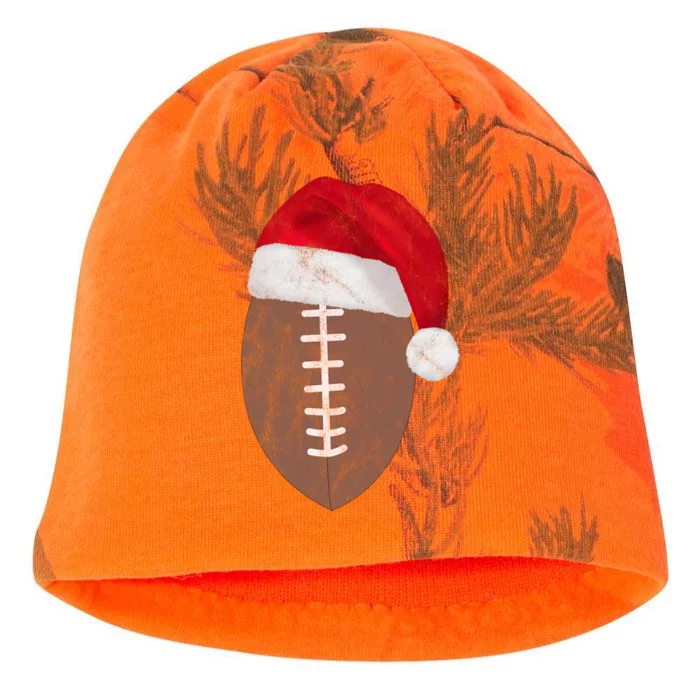 Vintage Santa Football Lover Christmas Kati - Camo Knit Beanie