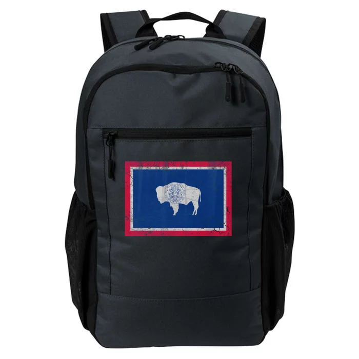 Vintage State Flag Of Wyoming Daily Commute Backpack