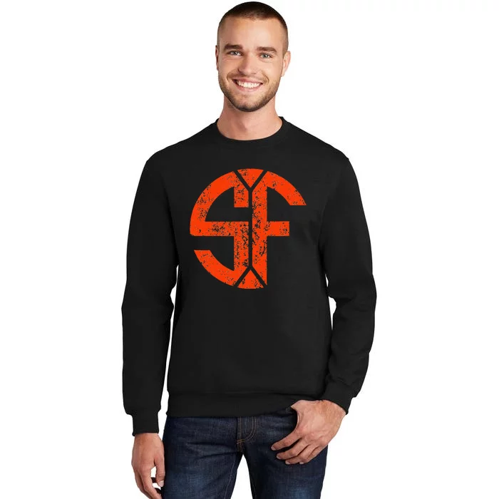 Vintage San Francisco Sf Home Monogram Game Day Sweatshirt