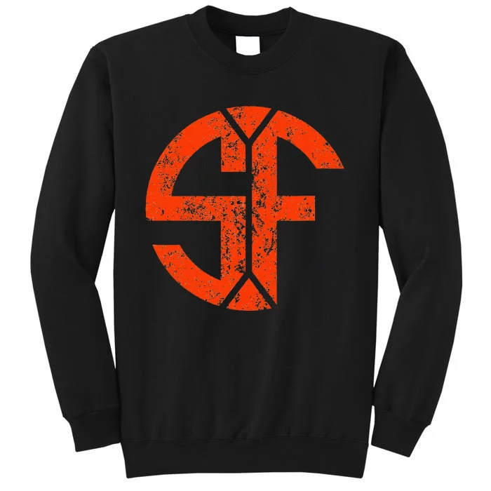 Vintage San Francisco Sf Home Monogram Game Day Sweatshirt