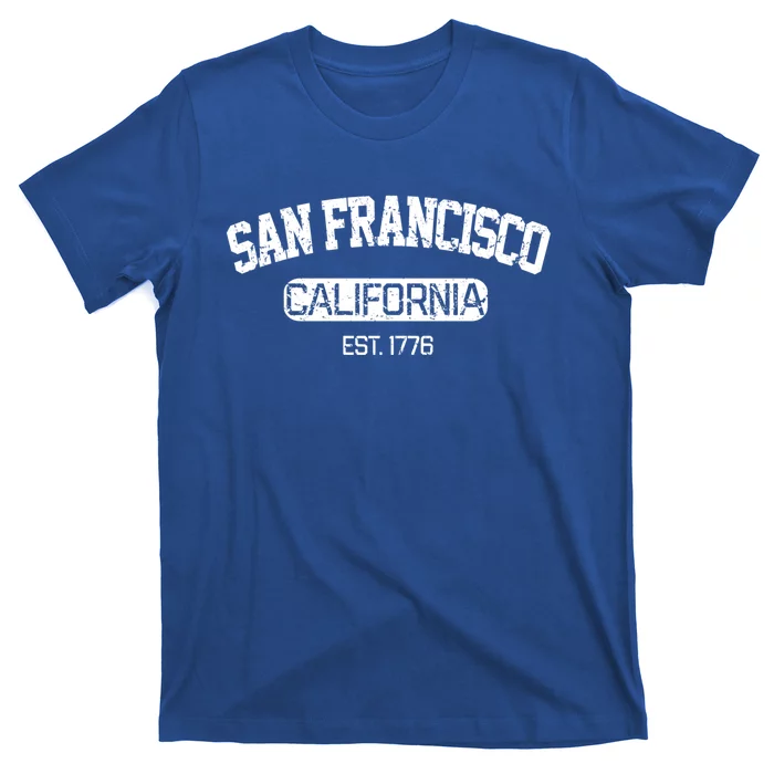 Vintage San Francisco California Est 1776 Souvenir Gift T-Shirt