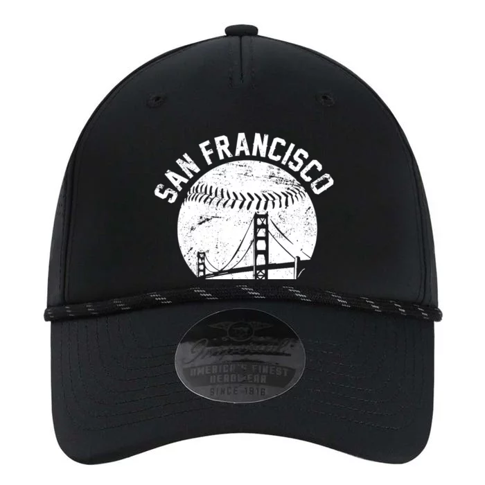 Vintage San Francisco Skyline SF Baseball Performance The Dyno Cap