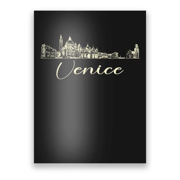 Venice Skyline Gift Poster