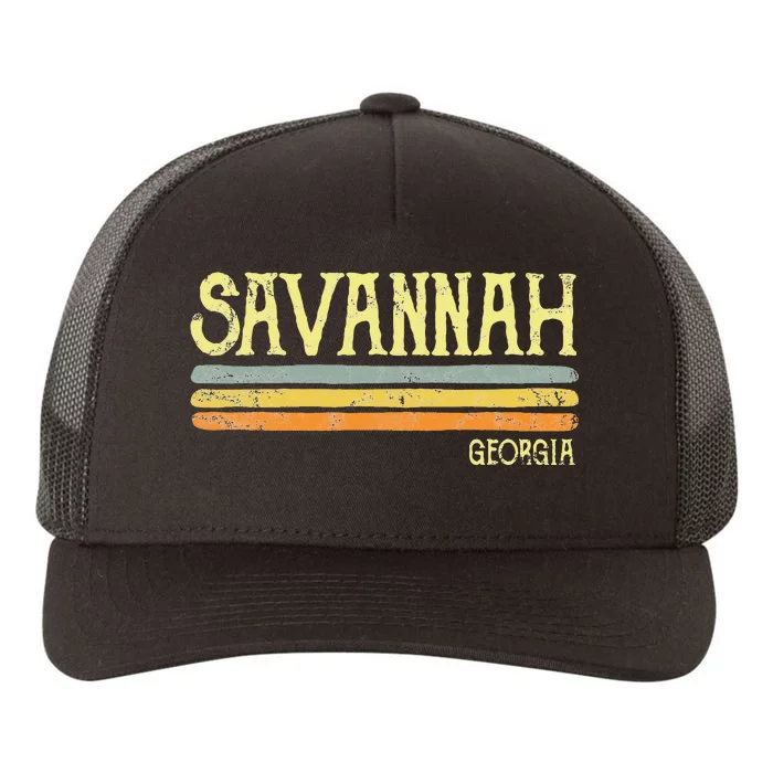 Vintage Savannah Georgia Ga Love Gift Souvenir Yupoong Adult 5-Panel Trucker Hat