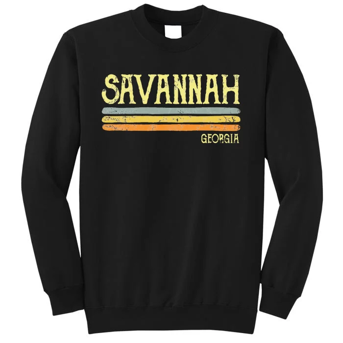 Vintage Savannah Georgia Ga Love Gift Souvenir Sweatshirt