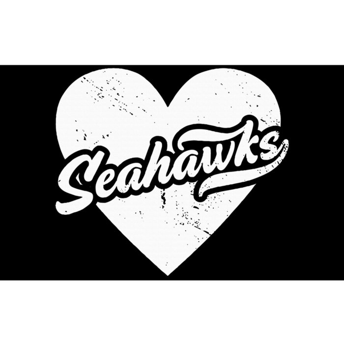 Vintage Seahawks High School Spirit Go Seahawks Love Bumper Sticker