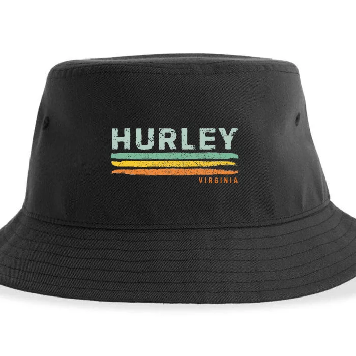 Vintage Stripes Hurley Va Sustainable Bucket Hat