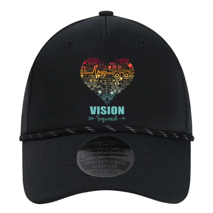 Vision Squad Heart Funny Optometry Team Performance The Dyno Cap