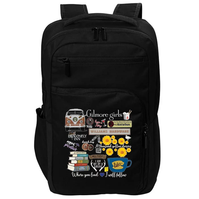 Vintage Stars Hollow Gilmore Coffee Impact Tech Backpack