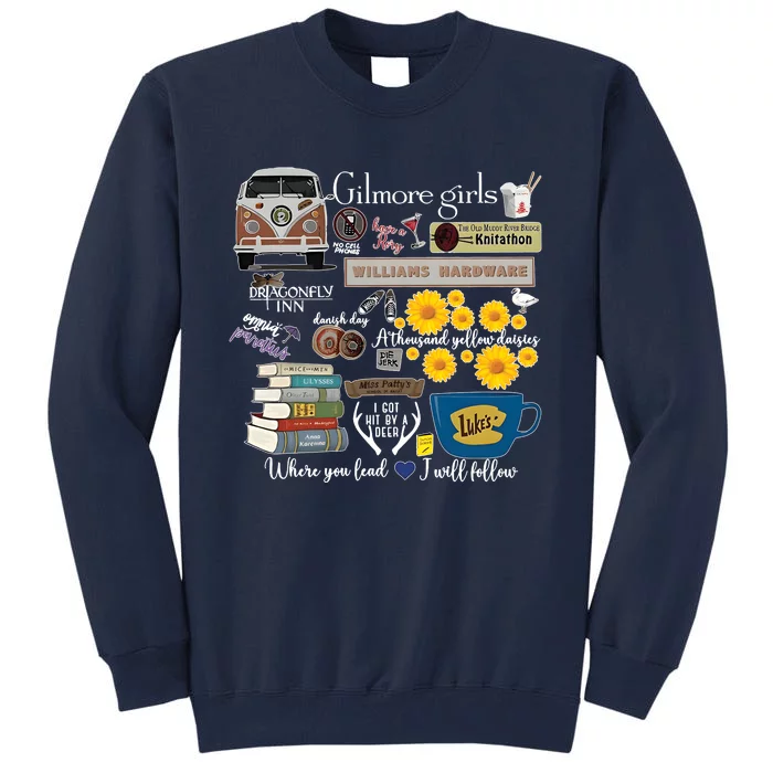 Vintage Stars Hollow Gilmore Coffee Tall Sweatshirt