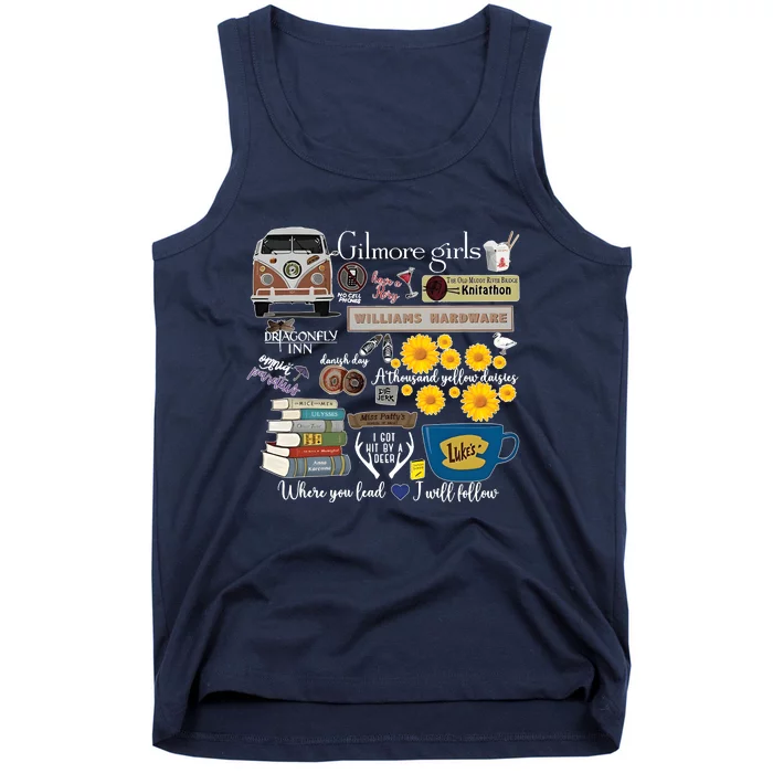 Vintage Stars Hollow Gilmore Coffee Tank Top