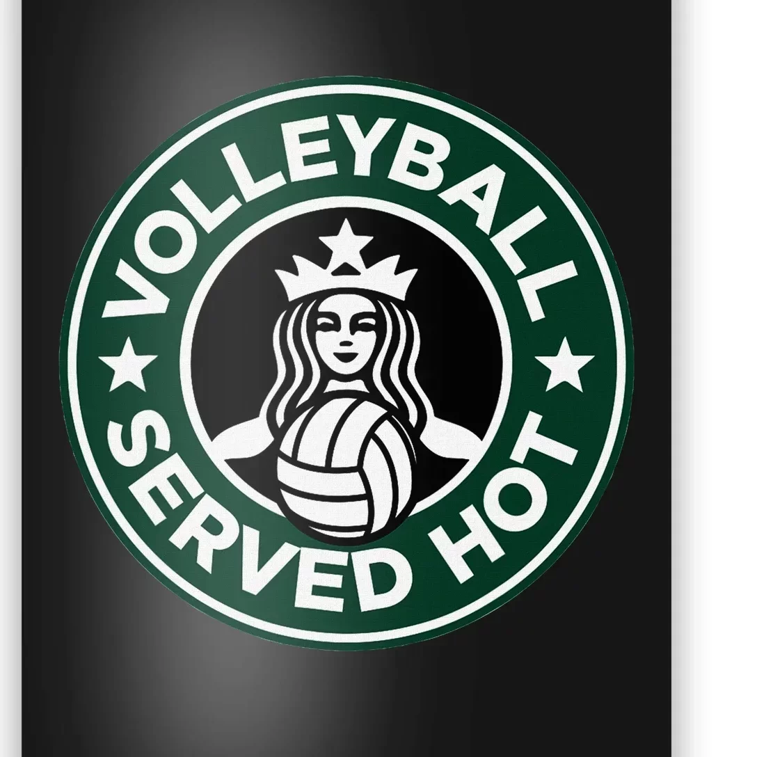 Volleyball Served Hot Great Volleyball Player Poster