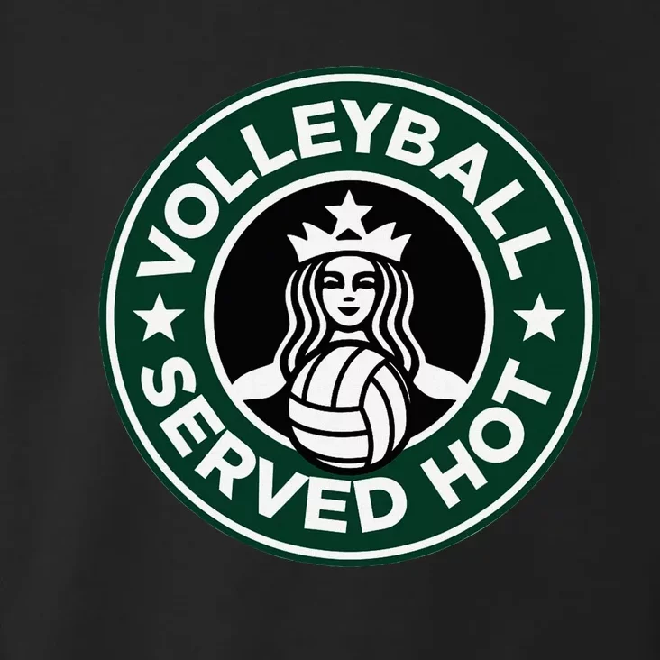 Volleyball Served Hot Great Volleyball Player Toddler Hoodie