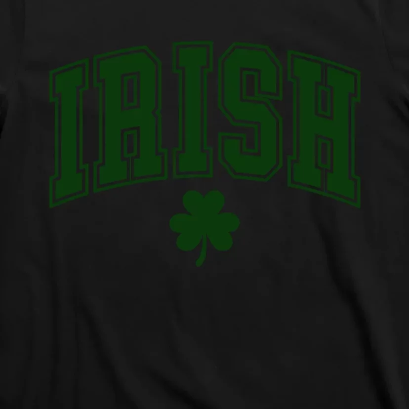 Varsity Style Irish Clover St Patricks T-Shirt