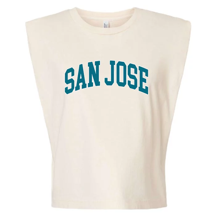 Vintage San Jose Garment-Dyed Women's Muscle Tee