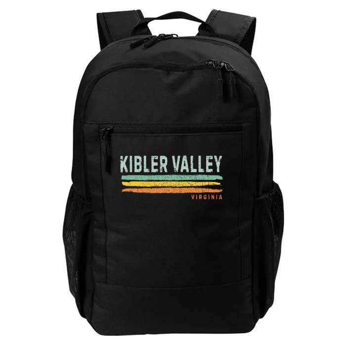 Vintage Stripes Kibler Valley Va Daily Commute Backpack